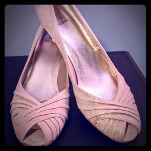 Stuart Weitzman peep toe heels